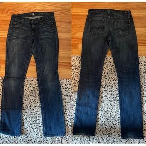 7 For All Mankind Straight Leg Jean size 26